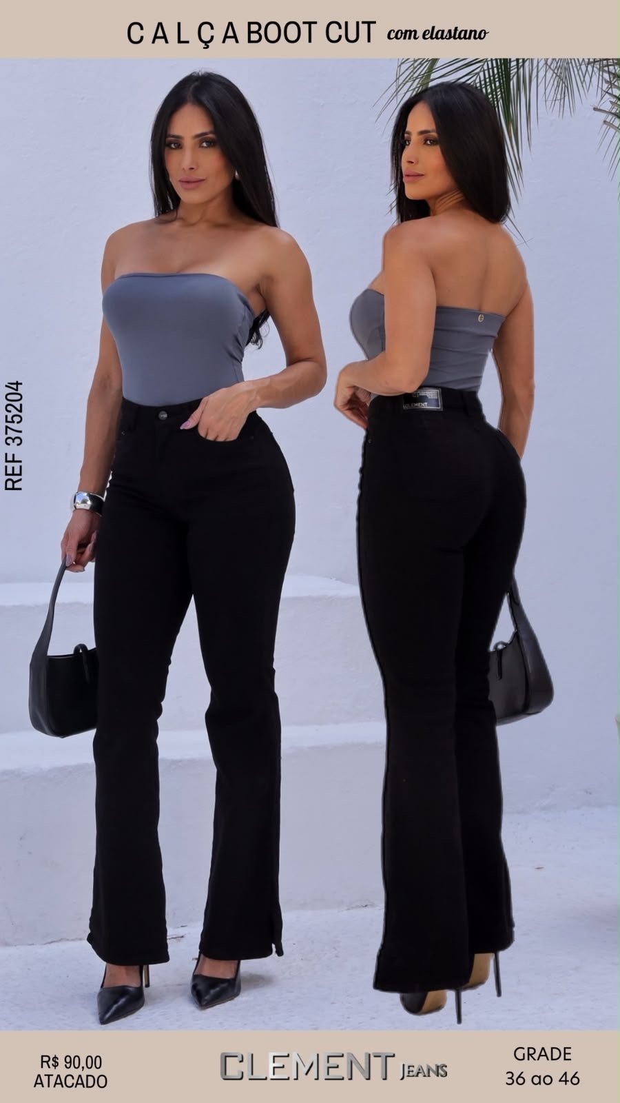 Calça clement jeans