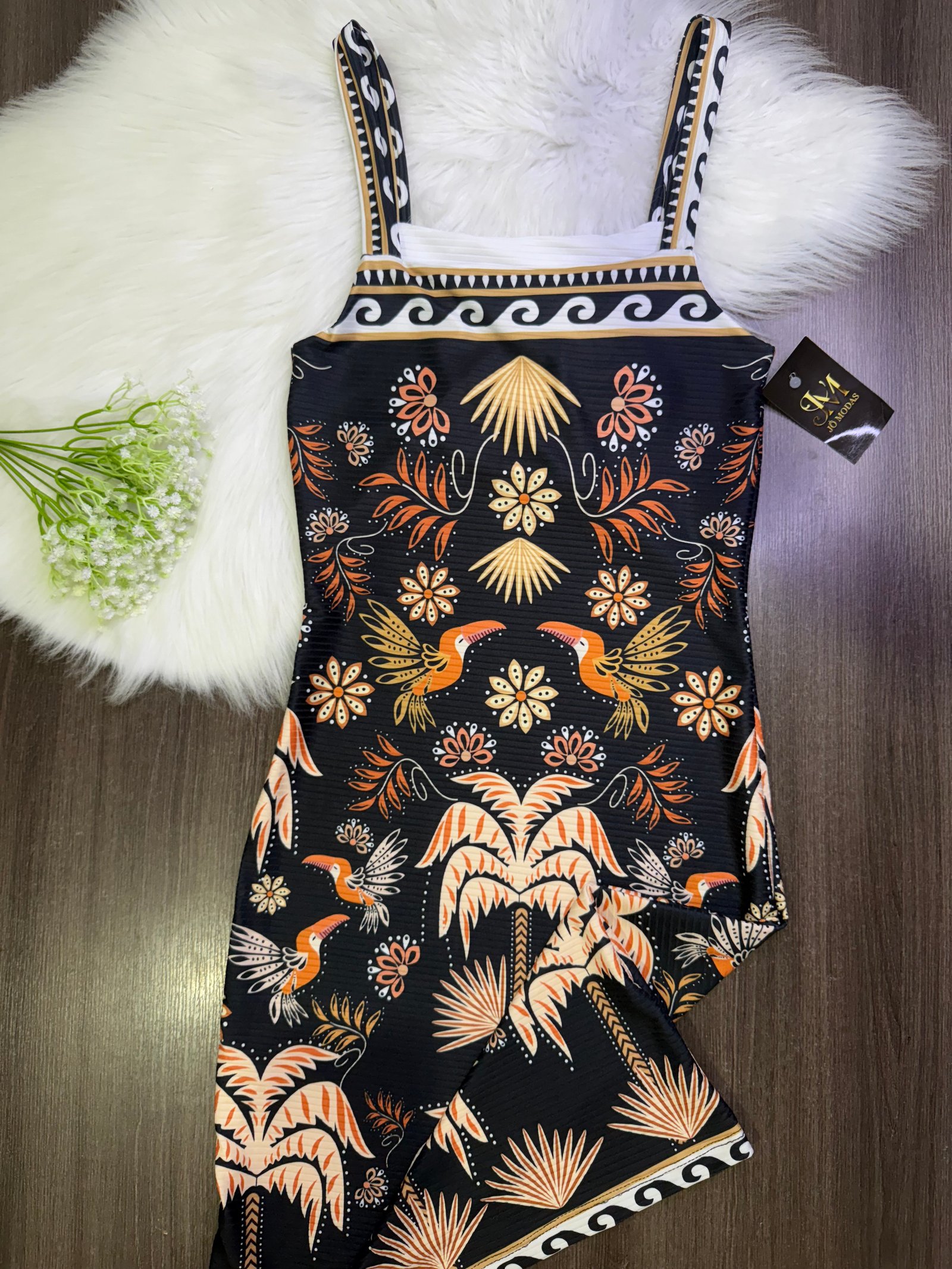 Vestido estampado - imagem 2